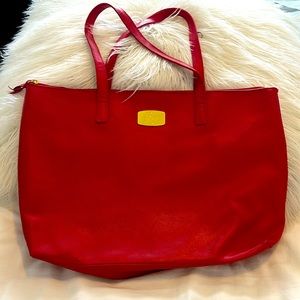 Joy Mangano Red Tote